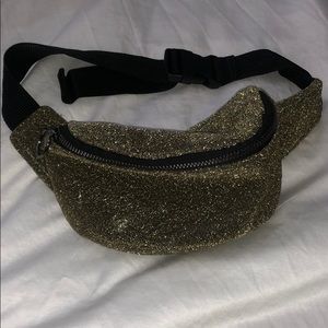 Gold Fanny Pack/ Bum Bag